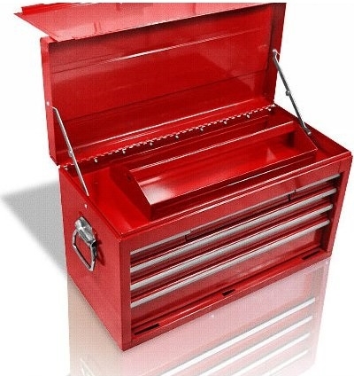 Holzinger HWZK600-6 dílenský kovový kufr na nářadí