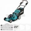Makita DLM481Z bezkáblový pôžitok z kosenia do ±800m2, 2x18V aku kosačka 3v1, záber 48cm (tvrdený plast), regulácia rýchlosti pohonu, hybridný 62l kôš, XPT ochrana, motorová brzda, +MULČOVACIA zátka..