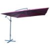 Rojaplast Slnečník kovový 8080 - 270x270cm-bordó