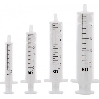 BD Discardit Injekčná striekačka jednorazová dvojdielna 2 ml 100 ks