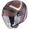 Moto přilba SCORPION EXO-CITY II RIVA matná hnědo/stříbrná - Velikost M
