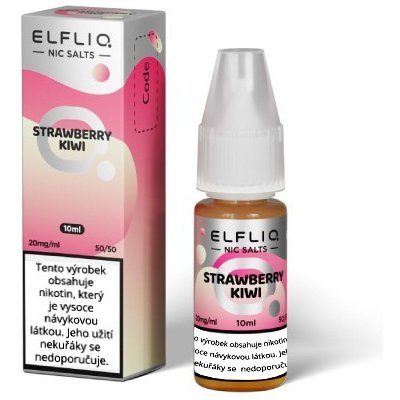 e-liquid ELF BAR ELFLIQ Strawberry Kiwi 10ml Obsah nikotinu: 20 mg