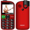 EVOLVEO EasyPhone FL, mobilný telefón pre seniorov s nabíjacím stojanom, červená EP-801-FLR