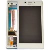 LCD Displej + Dotykové sklo + Přední kryt Sony D2403/D2406 Xperia M2 Aqua