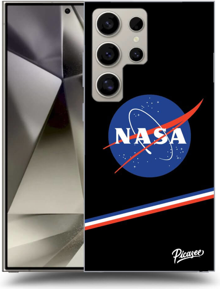 Picasee silikónové Samsung Galaxy S24 Ultra S928B 5G - NASA Original čierne