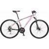Krosové kolo SCUD Fraga Acera 3x8 Disc lig.grey-pink 17