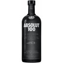 Vodka Absolut 100 50% 1 l (čistá fľaša)