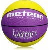 Basketbalová lopta Meteor Layup 3 Yellow / Purple