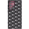 Picasee silikónový čierny obal pre Samsung Galaxy S22 Ultra 5G - Separ - White On Black