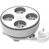 Predlžovací kábel 2m/4z+V PK24V SOLIGHT PP147 s podstavcom