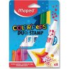 Popisovač MAPED Color Peps Duo Stamp/8ks