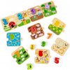 Bigjigs Toys puzzle s obrázkami a číslami