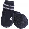 Topánky pre psy na efektívnu ochranu labiek vo veľkosti XL Nobby Runners 2ks v čiernej farbe