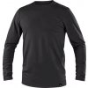 Pánske tričko s dlhým rukávom CXS SIMON čierne veľ. 3XL