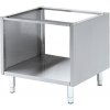 Podestavba otevřená s policí 800x550x580 mm | BARTSCHER, 600 Imbiss inox