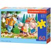 Castorland Puzzle Tri prasiatka, 60 dielikov