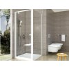 Ravak PIVOT PPS-100, 1-dielna pevná stena, Biela,Transparent 90GA0100Z1