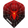 Letky na šípky Winmau MEGA STANDARD RED SPIDER