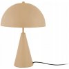 STOLOVÁ LAMPA HRÍBOVÁ LAMPA RETRO BÉŽOVÁ DO OBÝVAČKY JEDÁLNE Ø 25 cm