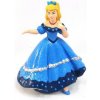 Figúrka Princezná v modrých šatách 9 cm