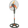 Stojanový ventilátor 50cm čierno oranžový