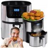 Air Fryer Beztuková fritéza Dotykový panel 7 programov 4,5L 1400W