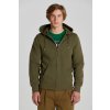 MIKINA GANT REG SHIELD FULL ZIP HOODIE JUNIPER GREEN