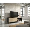 DEKIT-S-SPAIN Dizajnový televízny stolík Ness graphite
