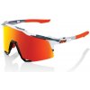 100% SPEEDCRAFT Soft Tact Grey Camo bielo-šedo-oranžové (červené sklo)