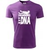 Swimming is in my DNA - Pánske tričko Fantasy športové - 2XL ( Fialová )