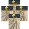 Chanar Plachta na posteľ Jersey Standard 90 × 200 cm, 4 ks, krémová