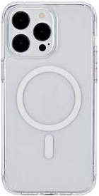 eSTUFF Berlin Magnetic Hybrid Case na Apple iPhone 15 Pro priehľadné