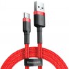 Baseus CATKLF-B09 USB 2.0 - USB-C, 1m, červený