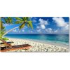 Foto obraz akrylový do obývačky Tropická pláž 100x50 cm