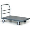 Oceľový plošinový vozík nosnosť 900 kg, 915x610 mm