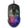 Myš Yenkee YMS 3030BK Shotgun, optická, drôtová, herná, 6400DPI, čierna