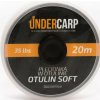 UnderCarp Potahovaná Šnúra Otulin Soft 35lb/20m Hnedá