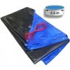 Zimná plachta modro-čierna 6,8 m na kruhový bazén 5,5 m