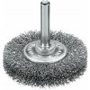 Lessmann 414142 | Rotačná kefa so stopkou priemer 6 mm priemer 40x10 / 0,20 oceľový drôt zvlnený