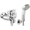 Vaňová batéria Novaservis Metalia 57 so sprchovacím setom 100 mm chróm 57024.0, 1 ks