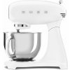 Smeg SMEG 50's Retro Style kuchyňský robot s nerezovou mísou 4,8l, SMF05, 1000W, bílá SMF05WHEU