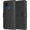 Techsuit Leather Folio puzdro pre Xiaomi Redmi 9C / Redmi 9C NFC – čierne