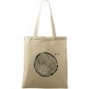 Taška bavlnená 42x38 cm, Letokruhy - 40, Naturalna