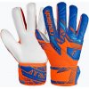 Detské brankárske rukavice Reusch Attrakt Solid Finger Support Junior shocking orange/blue