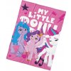 Detská deka My Little Pony Magické Priateľstvo 130x170 cm