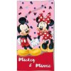 FARO MICRO Osuška Mickey a Minnie Polyester, 70/140 cm