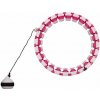 Merco Hula Hoop Smart gymnastická obruč tm. ružová varianta 42309