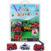 Živá omaľovánka záchranári-3 ks áut 2dr