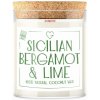 Goodie Svíčka s praskajícím dřevěným knotem - Sicilian Bergamot & Lime 160 g