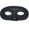 Maska na oči se třpytkami, černá